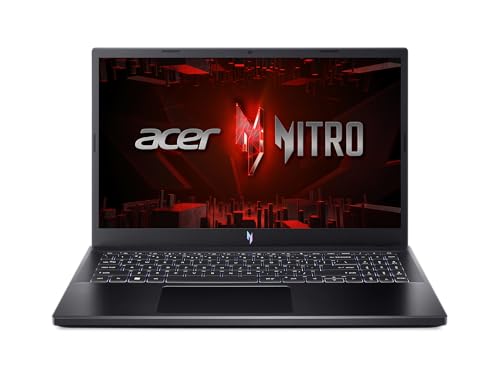 acer Nitro V Gaming Laptop | Intel Core i9-13900H Processor | NVIDIA GeForce RTX 4060 Laptop GPU | 15.6" FHD IPS 144Hz Display | 32GB DDR5 | 1TB Gen 4 SSD | WiFi 6 | Backlit KB | ANV15-51-92XK