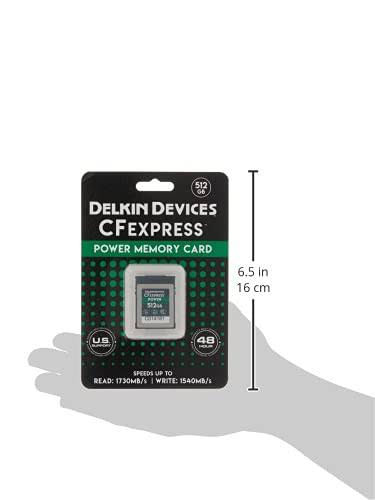 Delkin Devices 512gb CFexpress Power Memory Card