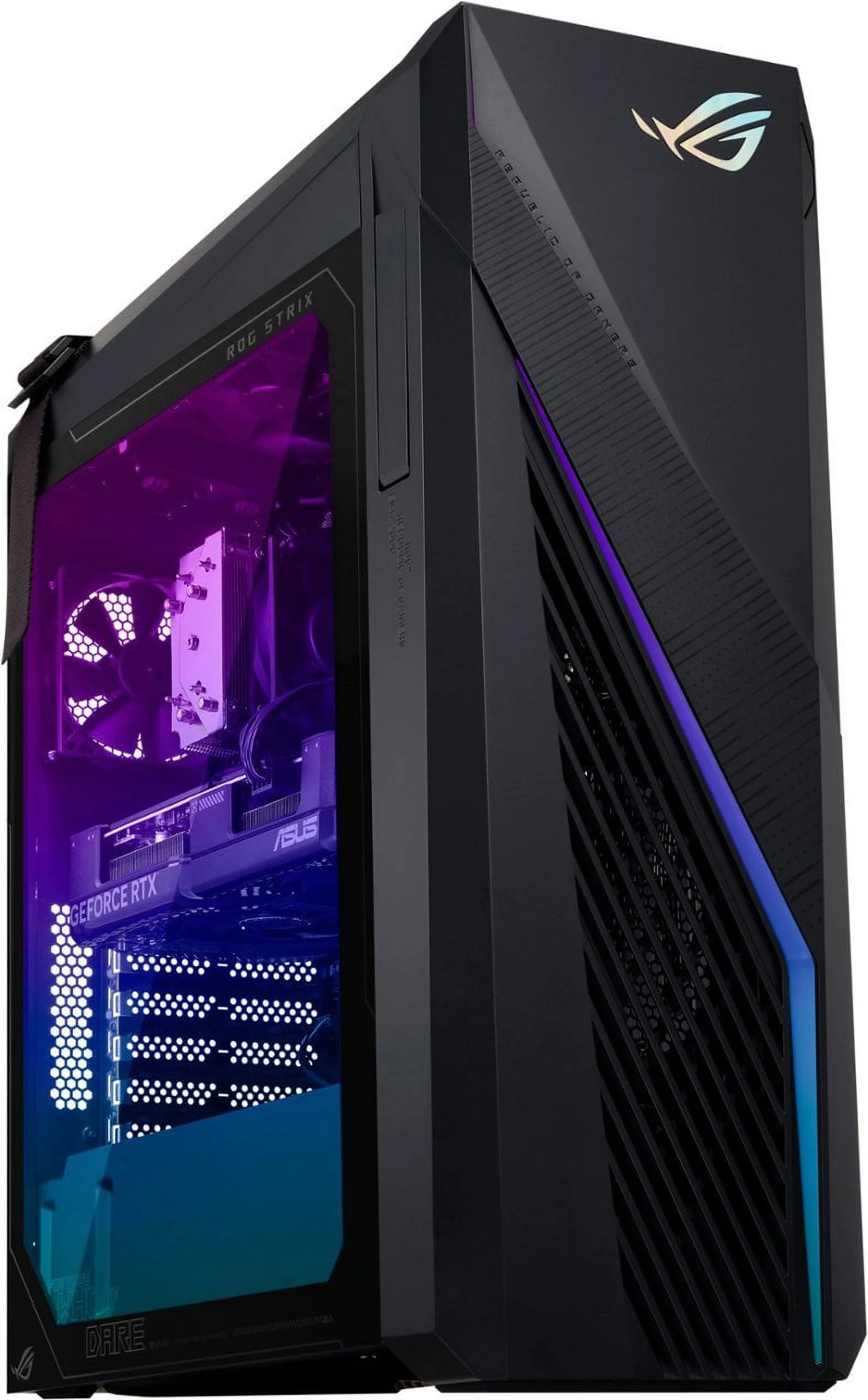 ASUS ROG Strix G16CH Gaming PC - Intel Core i9-14900K up to 6.0 GHz CPU, 128GB RAM, 4TB NVMe SSD + 14TB HDD, NVIDIA GeForce RTX 4070 12GB , RGB Case, Windows 11 Pro