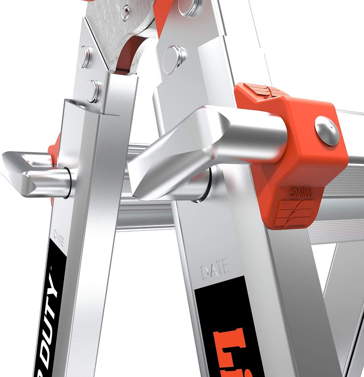 Little Giant Ladders, Super Duty, M17, 17 foot, Multi-Position Ladder, Aluminum, Type 1AA, 375 lbs weight rating, (10402)