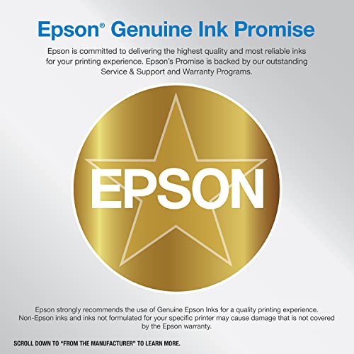 Epson EcoTank ET-2803 Wireless Color All-in-One Cartridge-Free Supertank Printer with Scan and Copy (Renewed),White