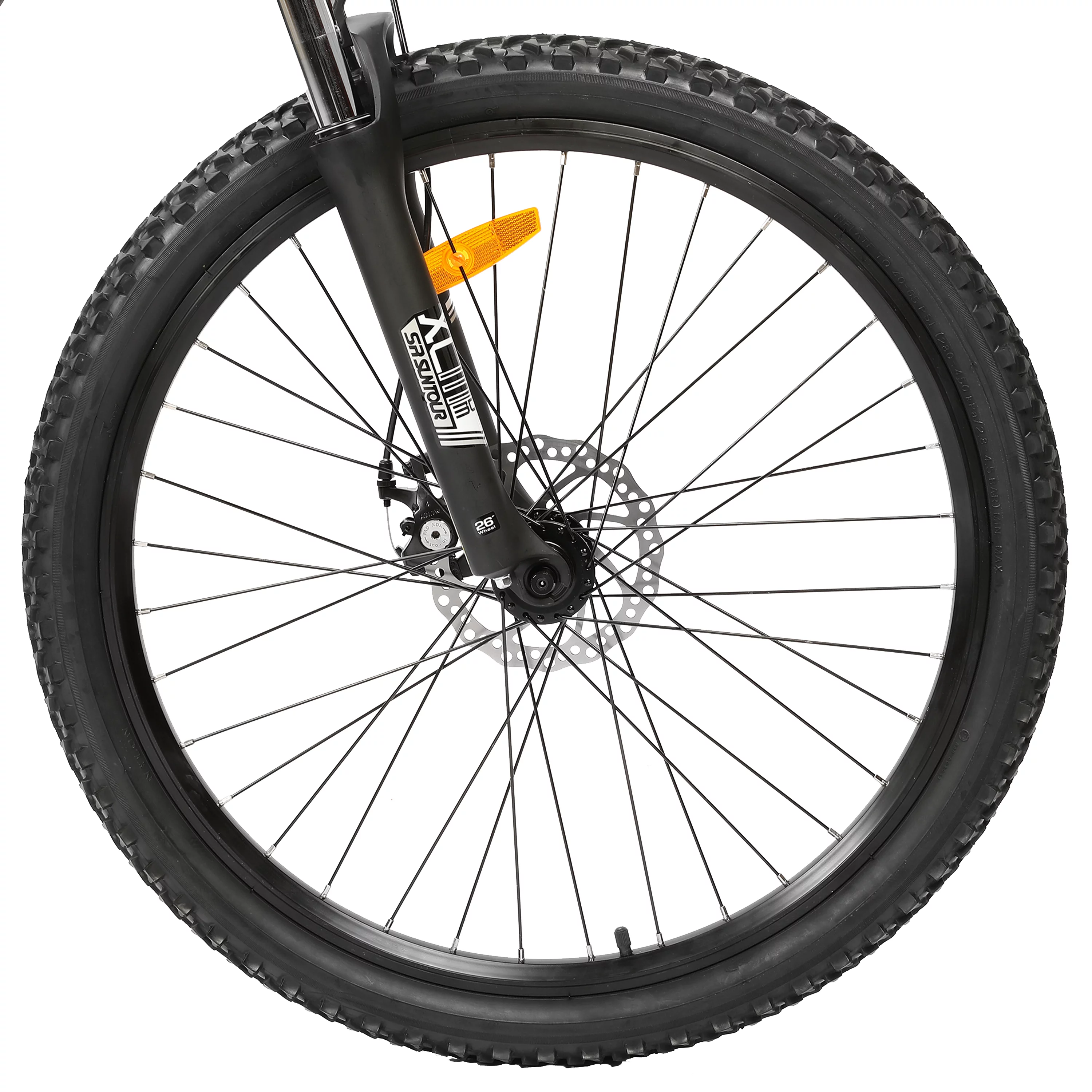 ECOTRIC UL Certified 500W Electric Bike 26" Adult Electric Bicycles 36V 12.5AH Removable Lithium Battery Ebike with Suspension Fork Aluminium Frame Beach Snow Mountain E-Bike for Adults