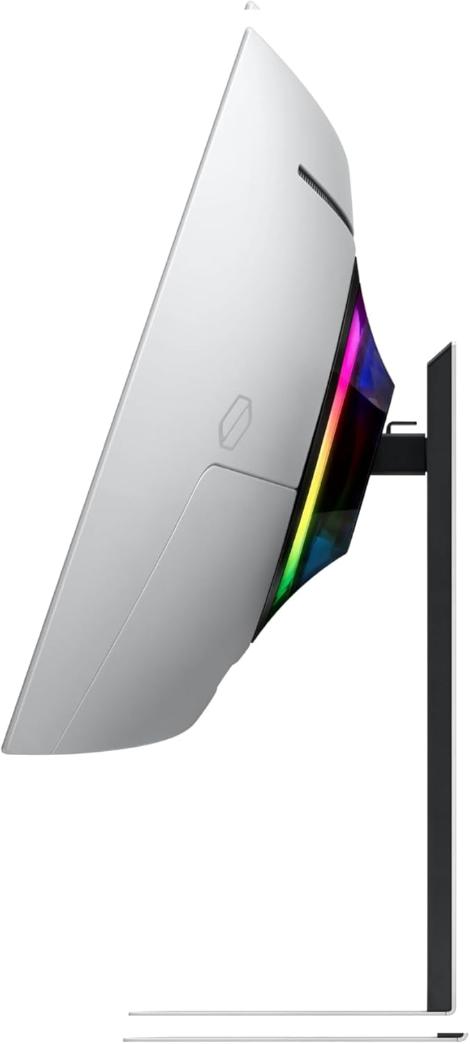 SAMSUNG 34" Odyssey G85SD Series QD-OLED Ultra WQHD Curved Gaming Monitor, 175Hz, 0.03ms, DisplayHDR True Black 400, AMD FreeSync Premium Pro, Advanced Game Streaming, LS34DG856SNXZA, 2024