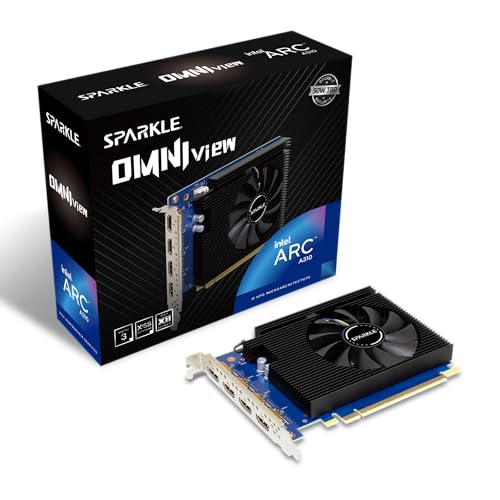 Sparkle Intel Arc B570 Guardian OC Graphics Card, 10GB GDDR6, Torn Cooling 2.0, Axial Fan, Breathing Light, Metal Backplate, SB570G-10GOC
