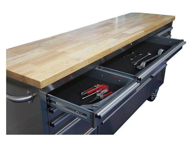 Thor Kitchen 72x22 Tool Chest with 15 Drawers