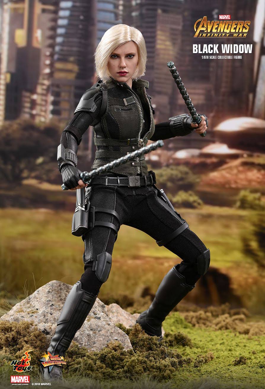 Hot Toys Movie Masterpiece Avengers Infinity War 1/6 Scale Figure Black Widow Japan Limited