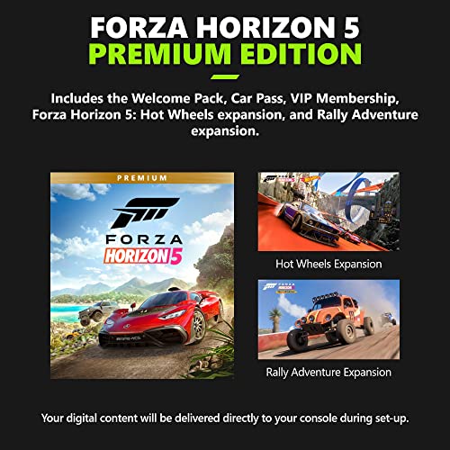 Xbox Series X – Forza Horizon 5 Bundle (1TB SSD Xbox Video Gaming Console + 1 Xbox Wireless Controller + Forza Horizon 5 Game) (Renewed)
