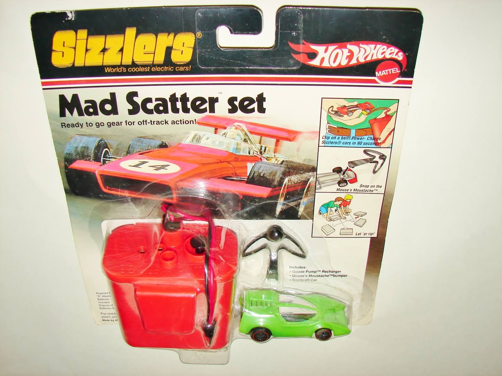 Sizzlers Hot Wheels Mad Scatter Set
