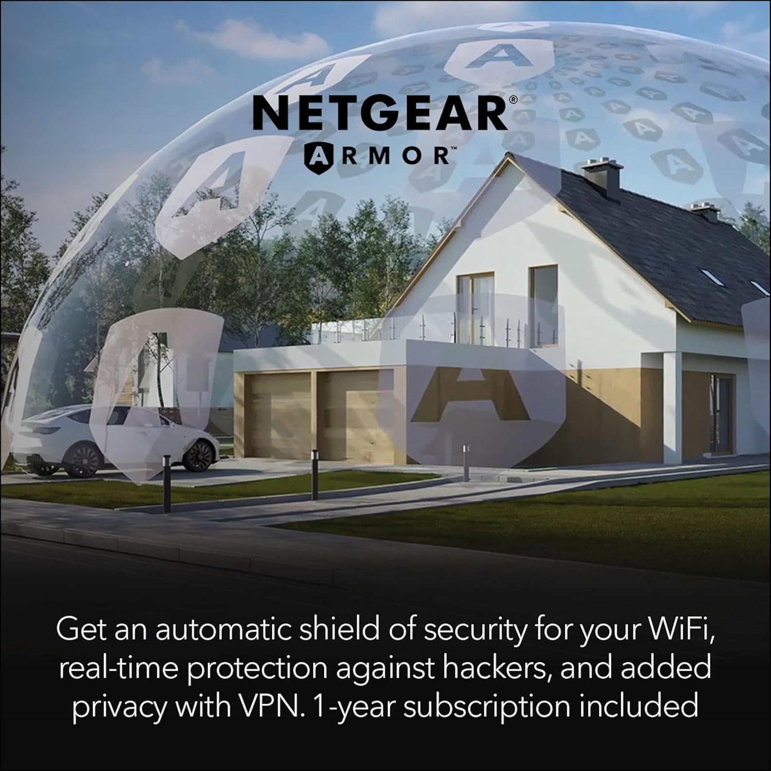 NETGEAR Nighthawk Tri-Band WiFi 7 Router (RS700S) - BE19000 Wireless Speed (up to 19Gbps) – 10 Gig Port - Coverage up to 3,500 sq. ft., 200 Devices – 1-Year Armor Included