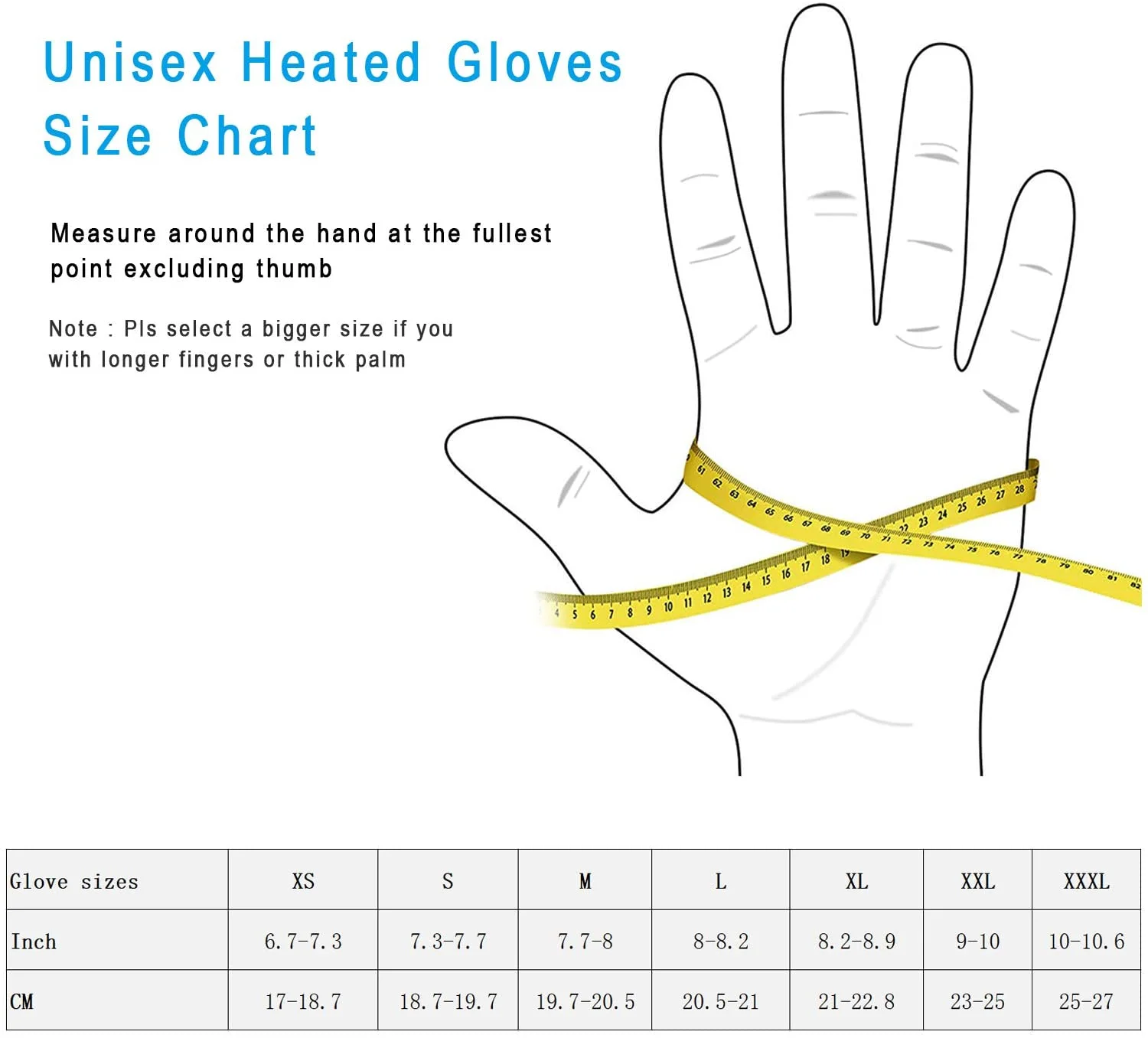 SNOW DEER Heated Mittens Gloves Men Women - 7.4V 2200MAH Electric Rechargeable Battery Gloves for Winter Skiing Skating Snow Camping Hiking Heated Hand Warmer Gloves