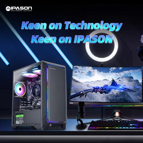 Gaming PC Desktop – AMD Ryzen7 5700G 3.8GHz, AMD Radeon Graphics, 1TB NVME SSD, 16GB DDR4 RAM 3200, 550W PSU, Windows 11 Home 64-bit