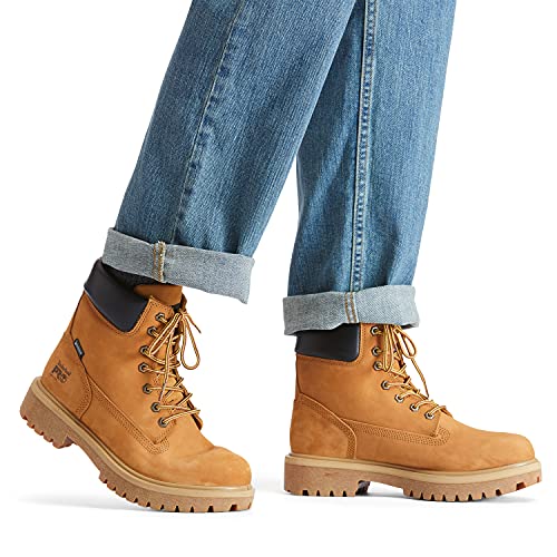 Timberland PRO men's Direct Attach 6 Inch Soft Toe Insulated Waterproof Industrial Work Boot