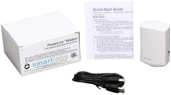 Insteon USB Interace PowerLinc Modem, 2413U - Dual-Band PLM Makes Controllers & Bridges Insteon-Compatible