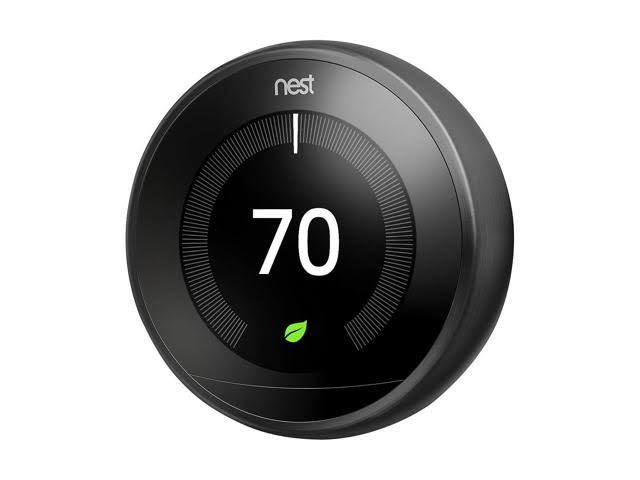 Nest - Learning Thermostat - 3rd Generation - Black