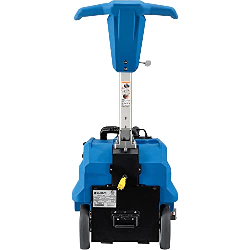 Global Industrial Commercial Electric Walk-Behind Auto Floor Scrubber, 13" Cleaning Path, 75'L Power Cord, Foldable Handle, For Industrial and Commercial Use