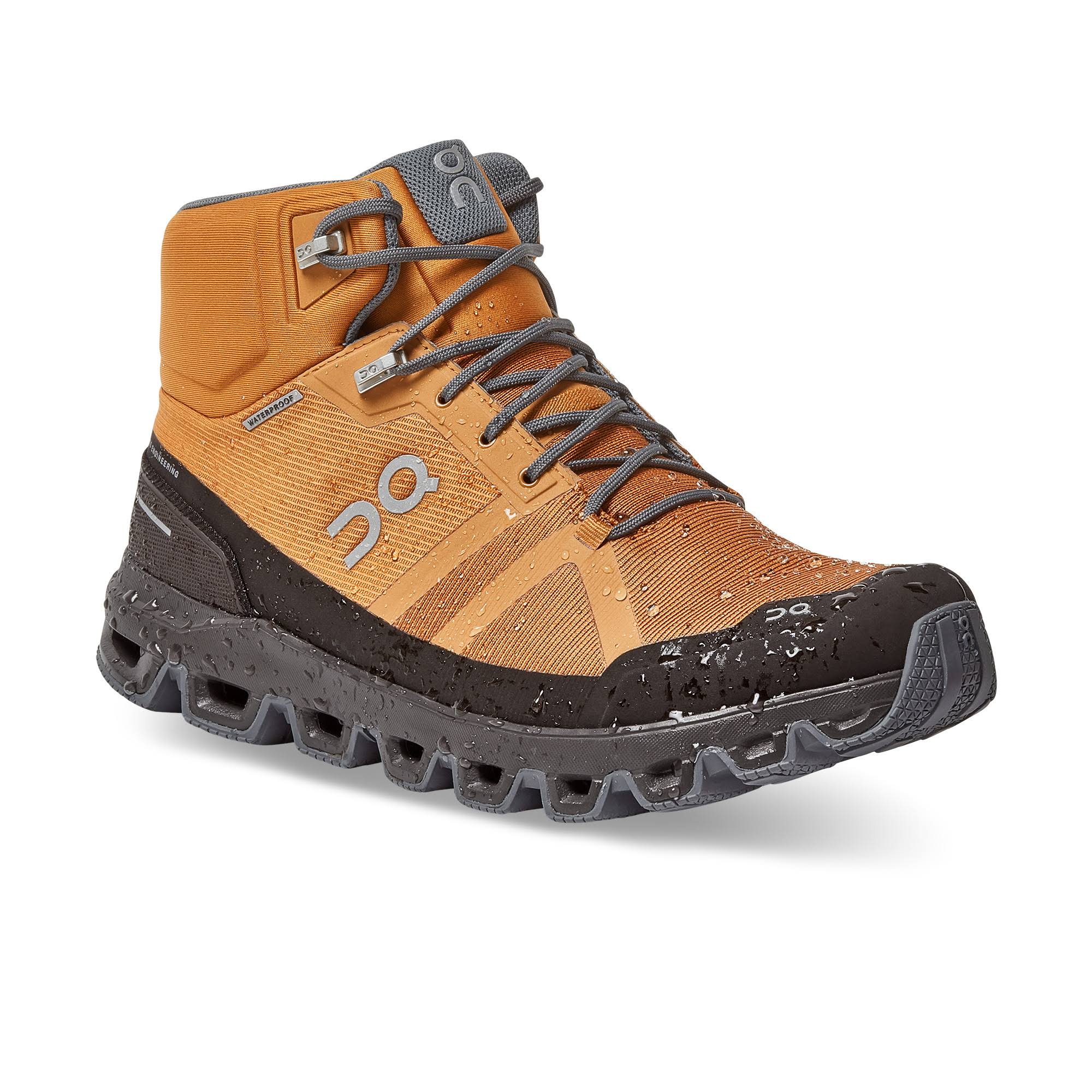 on Men&s Cloudrock Waterproof - Pecan - Brown - 9.5 - D