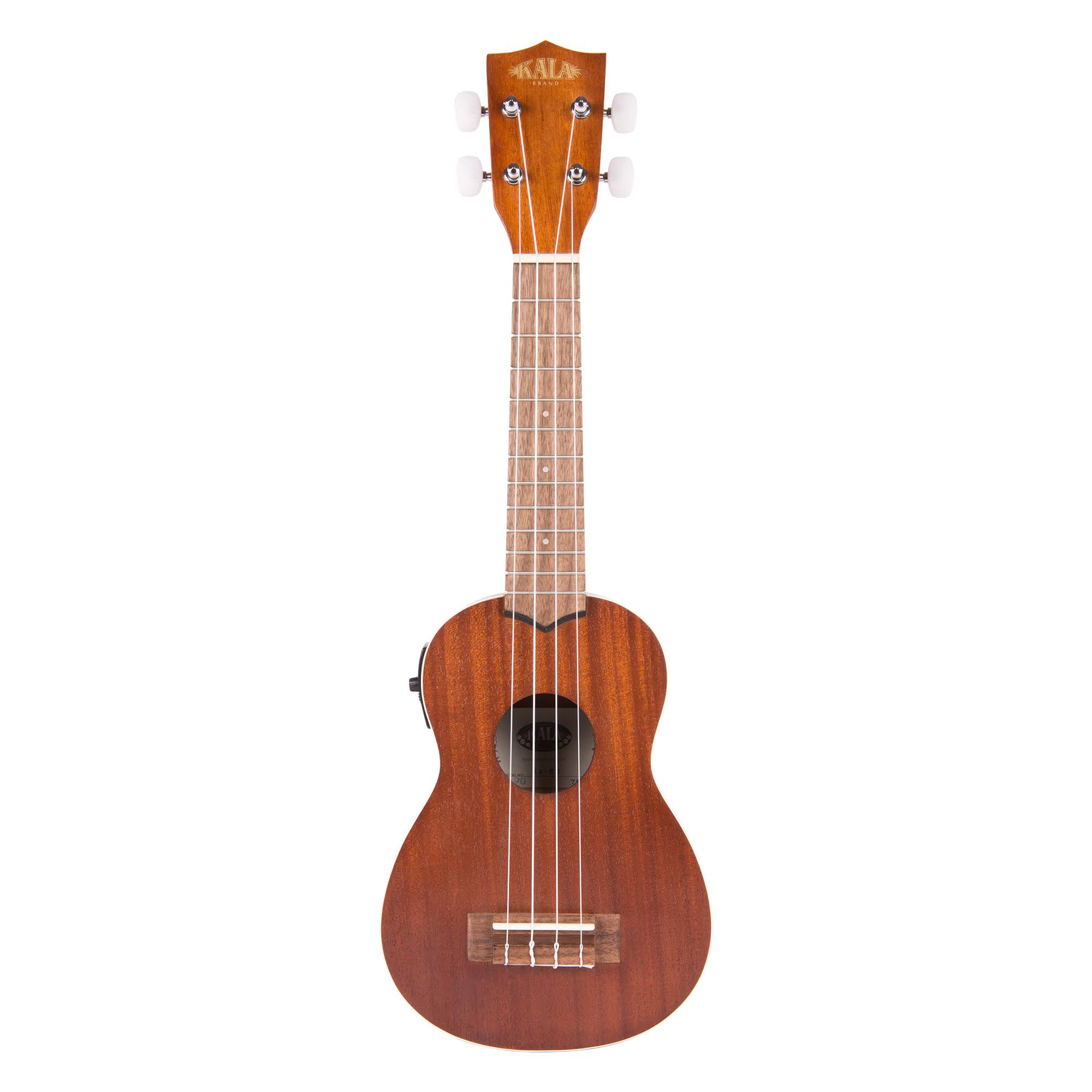 Kala KA-SE Satin Mahogany Soprano Acoustic-Electric Ukulele
