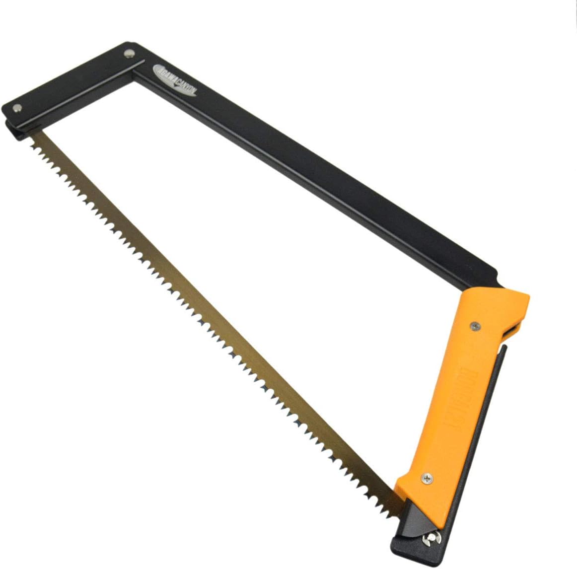 AGAWA - BOREAL21 -> 21 Inch Folding Bow Saw - Black Frame, Green Handle, 21" All Purpose Blade Pack of 2