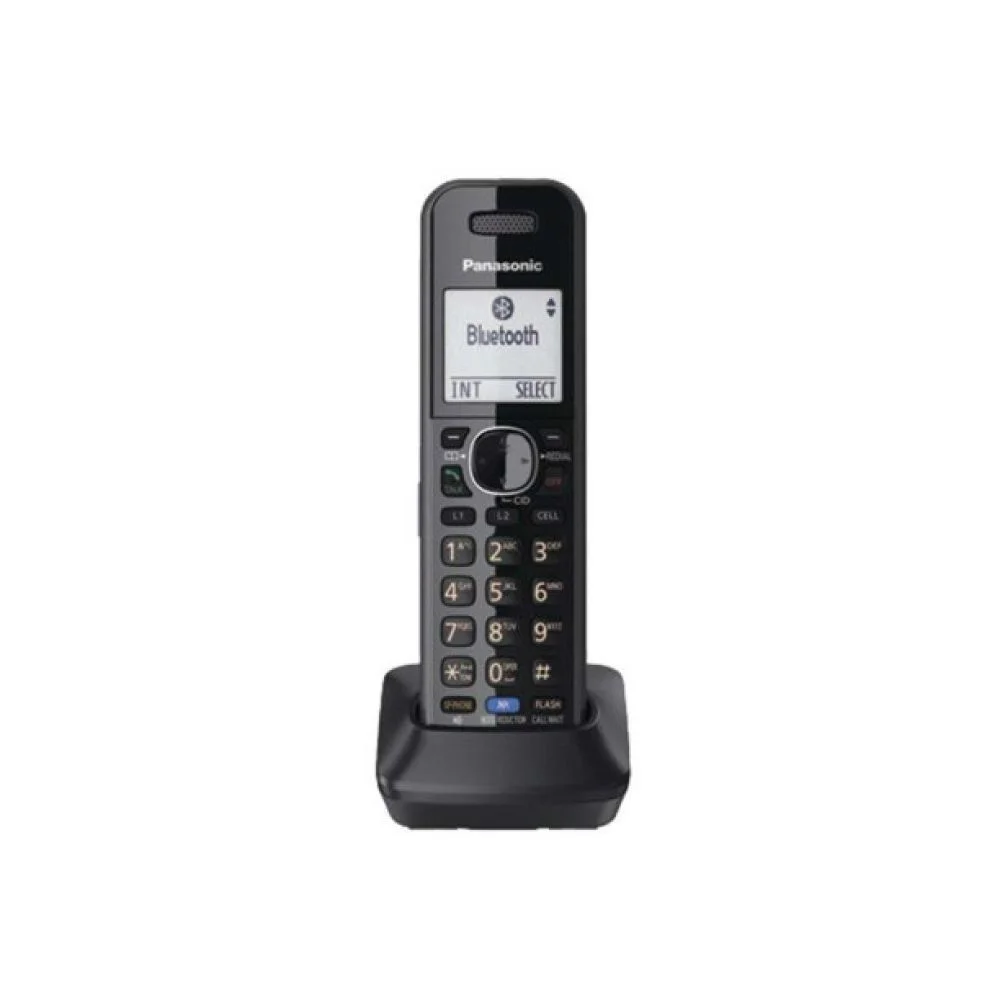 Panasonic KX-TG9582B + (4) KX-TGA950B 6 Handset Cordless Phone,2-Line,Black