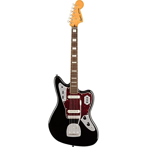 Squier Classic Vibe 70s Jaguar Electric Guitar, with 2-Year Warranty, Surf Green, Laurel Fingerboard