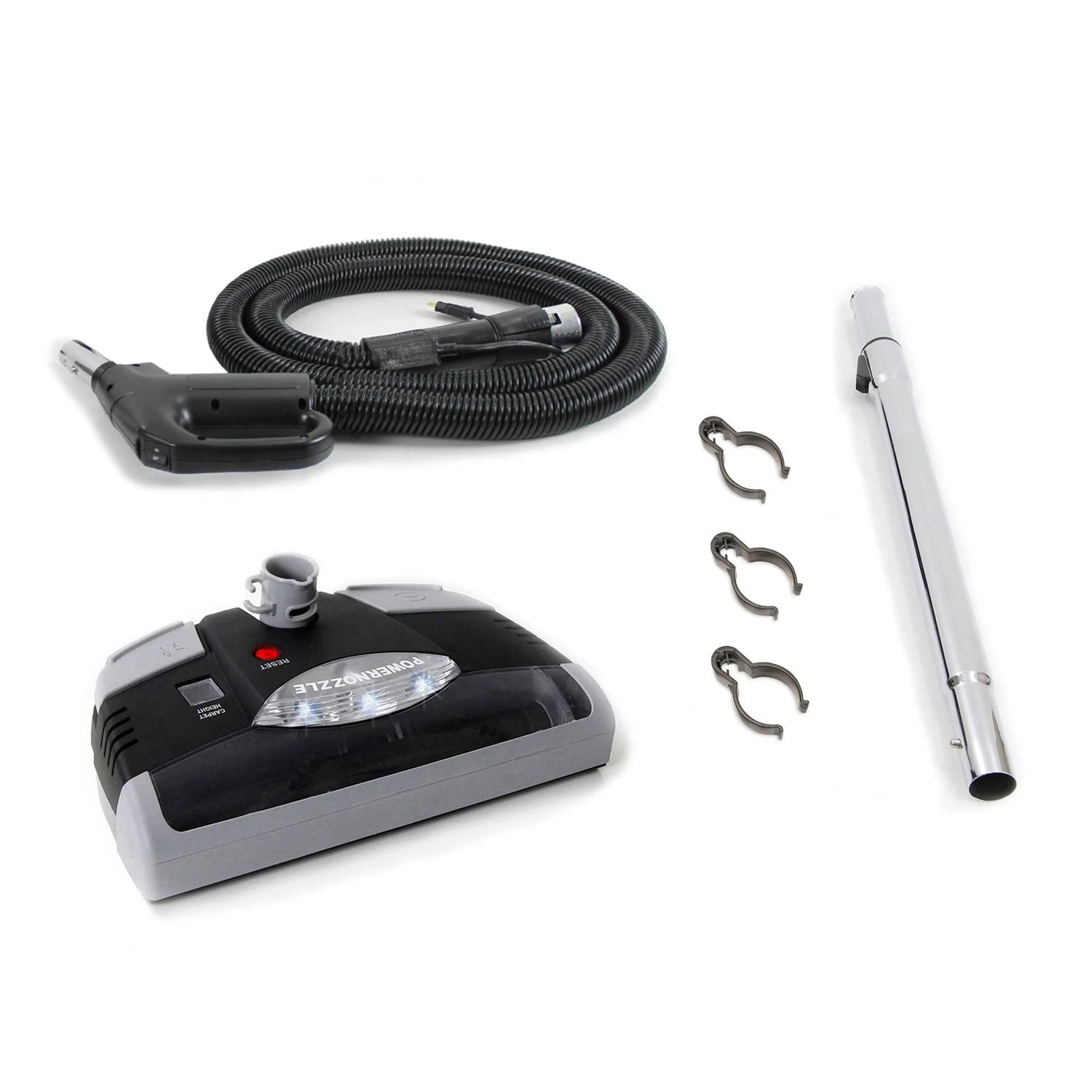 GV Rainbow SE PN2 D4 Black Plastic Vacuum Power Head, Hose, and Wand