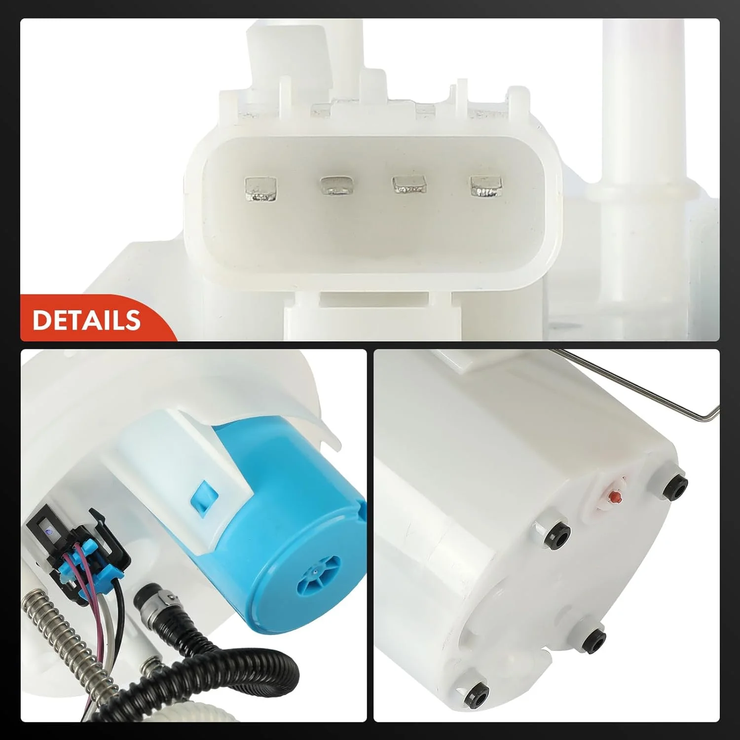 A-Premium Electric Fuel Pump Module Assembly Replacement for Buick Regal 2011-2012 LaCrosse Chevrolet Malibu l4 2.4L 2.5L