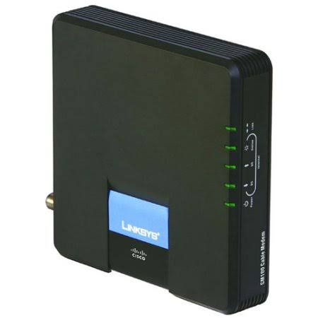 Linksys CM100 Cable Modem USB Ethernet