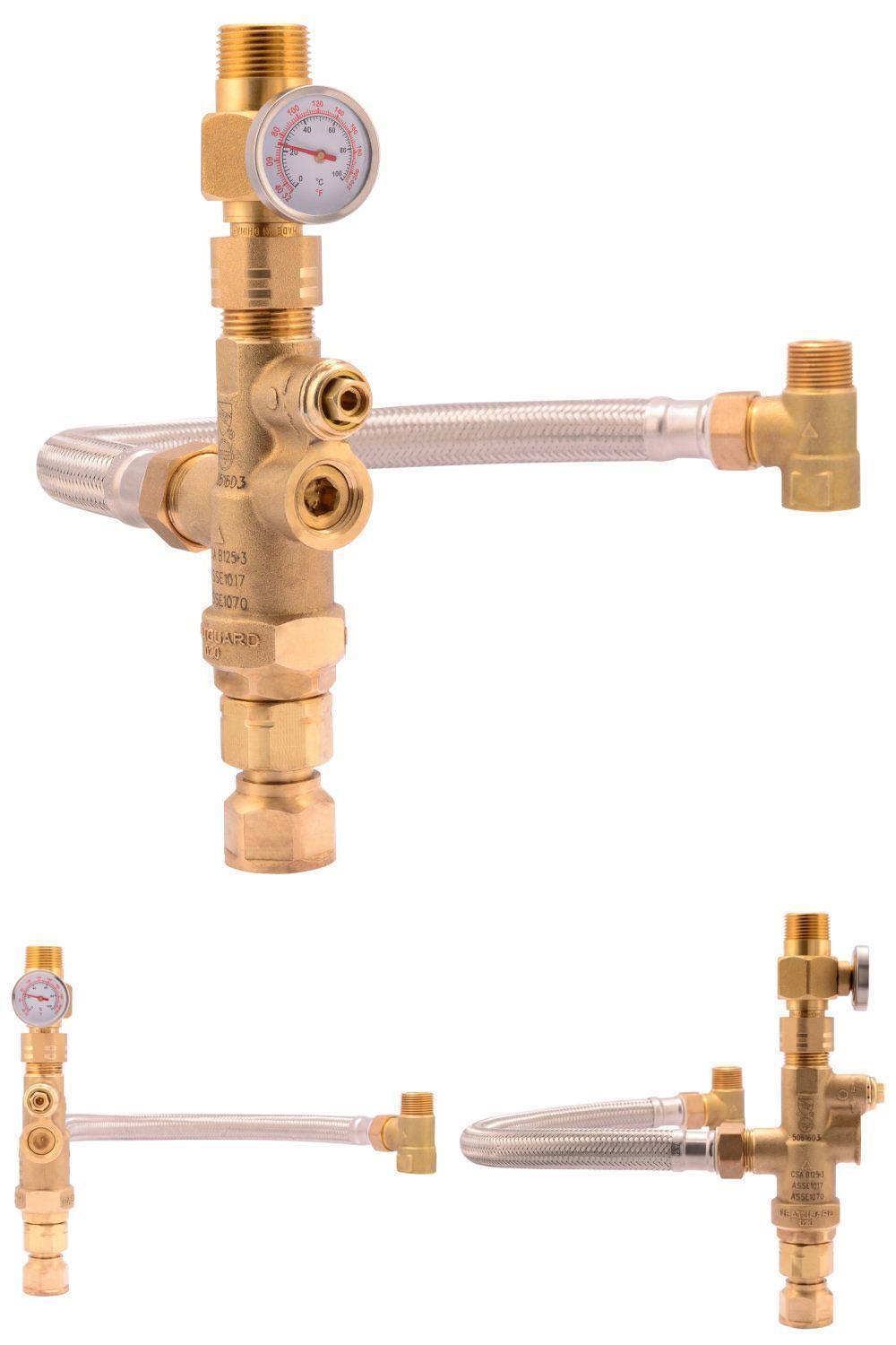 Cash Acme Water Heater Tank Booster Pro with Temperature Gauge 24644