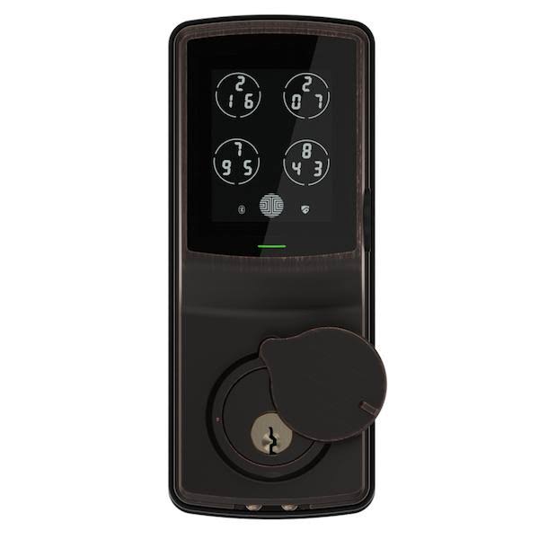 Lockly Secure Smart Latch Door Lock with Touchscreen (Venetian Bronze)