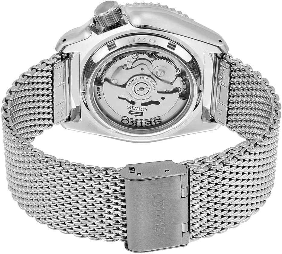 Seiko Men's Analogue Automatic Watch with Stainless Steel Strap SRPD67K1