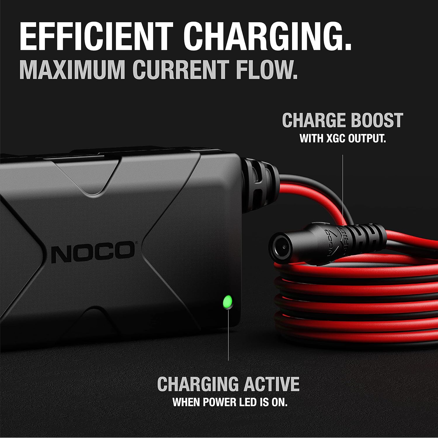 NOCO XGC4 56-Watt XGC Power Adapter for GB70/GB150/GB250+/GB251+/GB500+ NOCO Boost UltraSafe Lithium Jump Starters Pack of 2