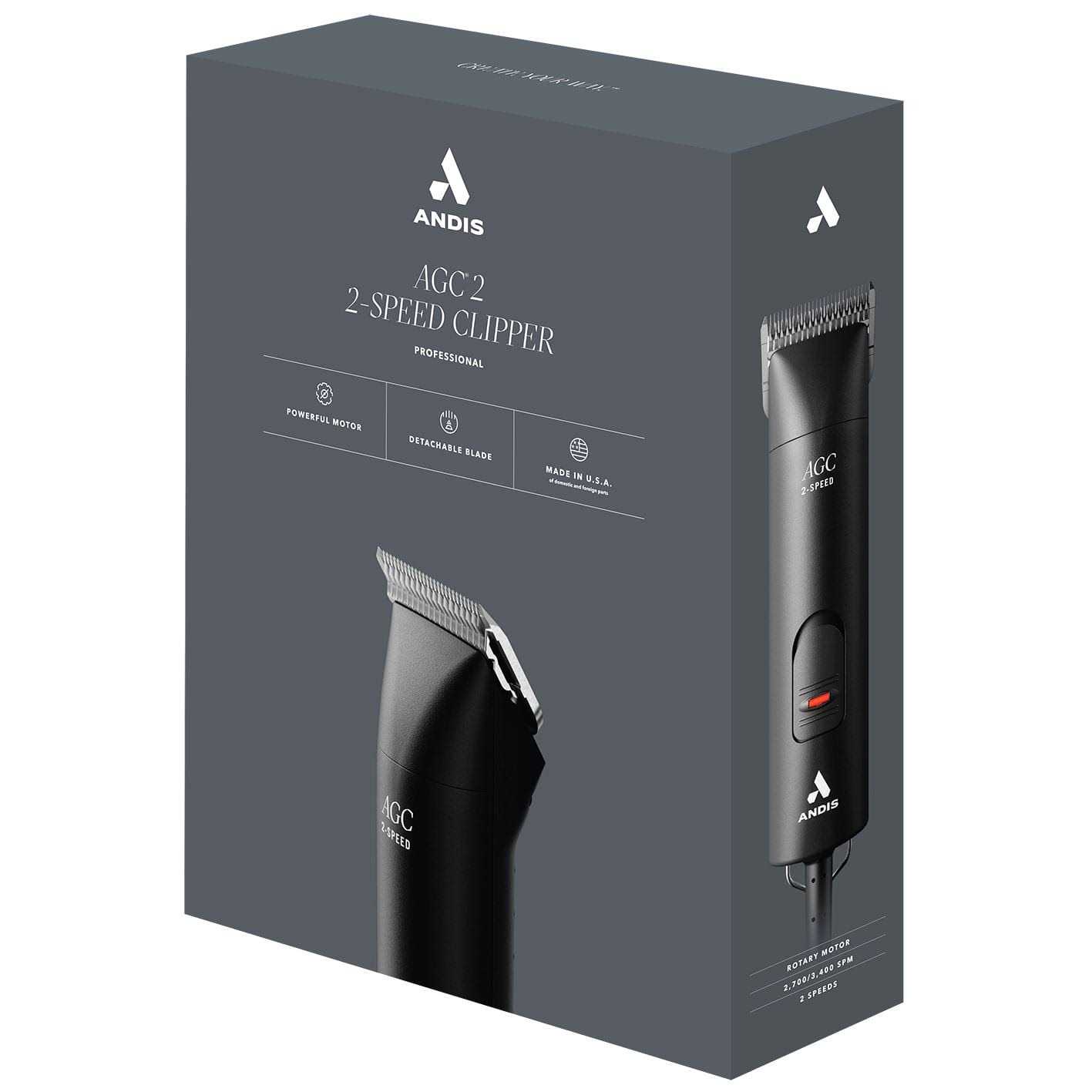 Andis ProClip Agc2 2-Speed Detachable Blade Clipper - Pet Supplies online store