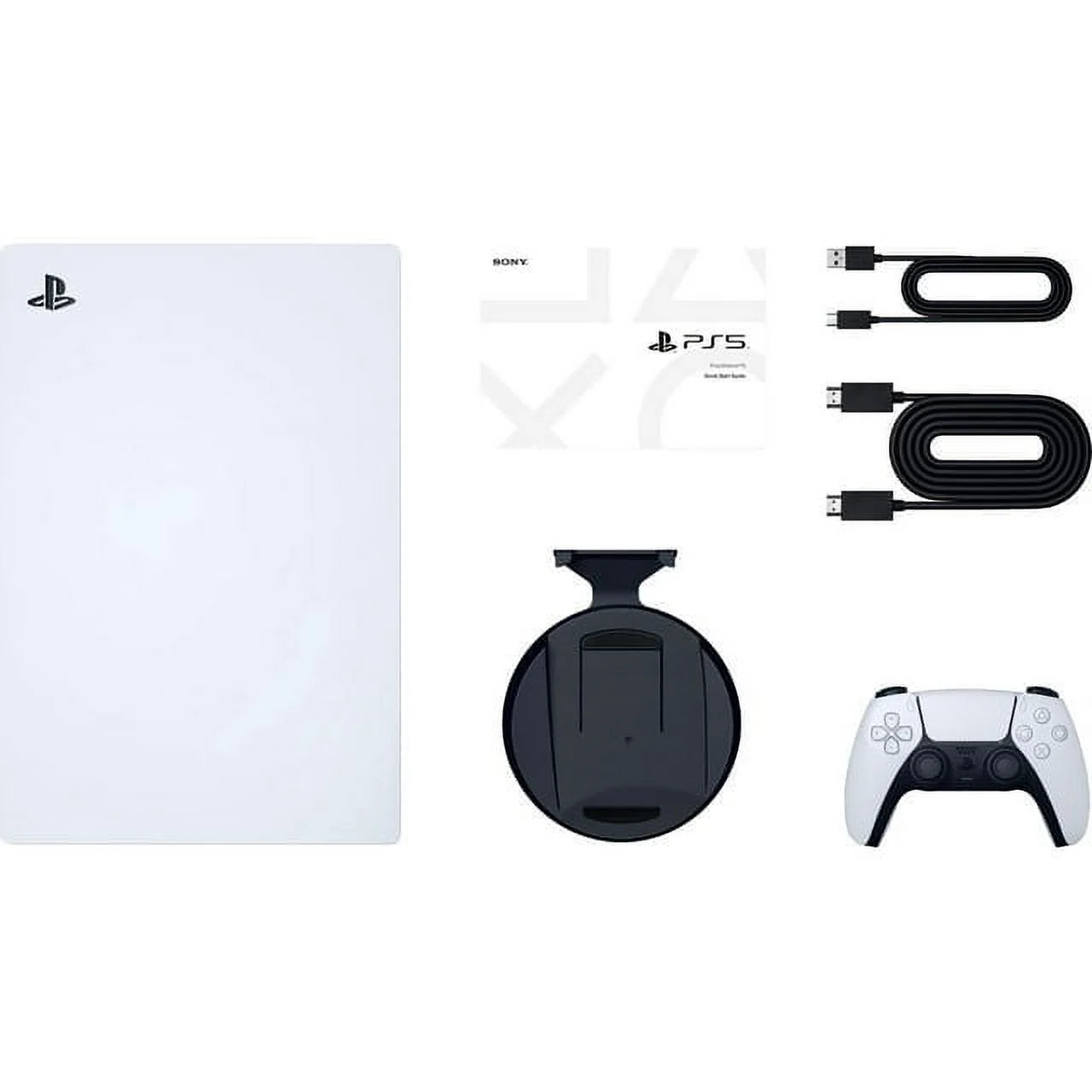 PlayStation_PS5 Video Game Console (Disc Edition) - Horizon Forbidden West Bundle - 825GB PCIe Gen 4 NVNe SSD Gaming Console, Cefesfy Stand and Cooling Station