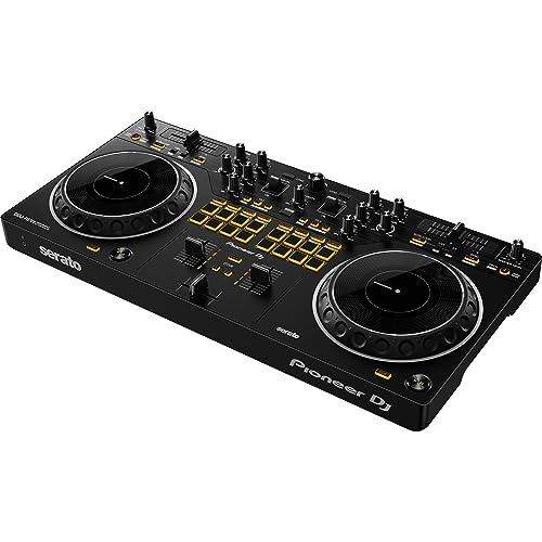 Pioneer DDJ-REV7 2-deck Serato DJ Controller with Decksaver DS-PC-DDJREV7 Polycarbonate Cover for Pioneer DDJ-REV7