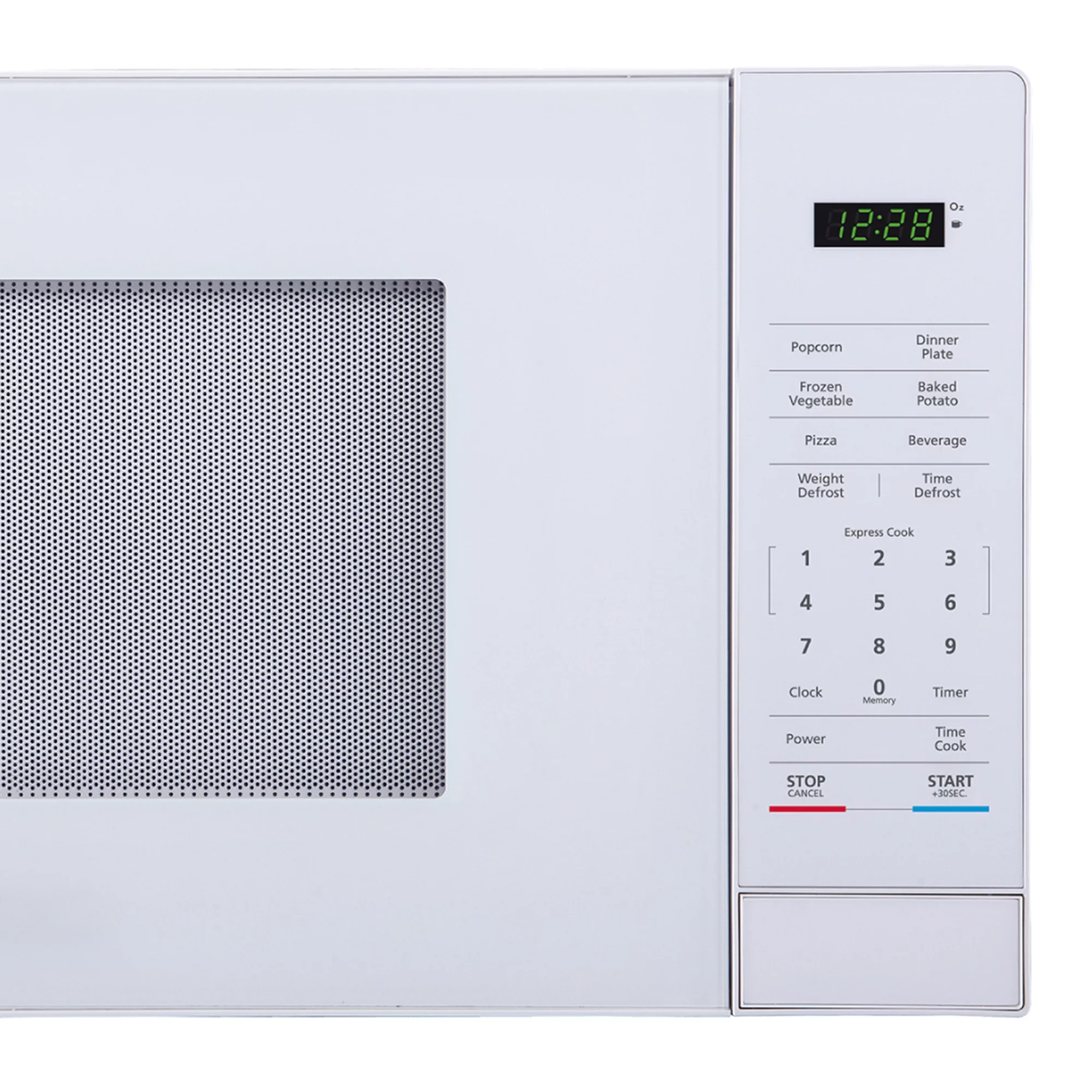 Magic Chef MC110MW Countertop Microwave Oven, 1,000 Watts, White