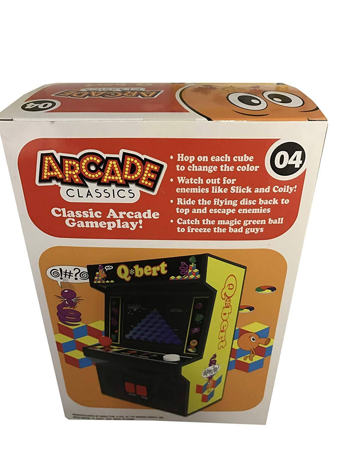 Qbert Classic Mini Arcade Game, Size: Large