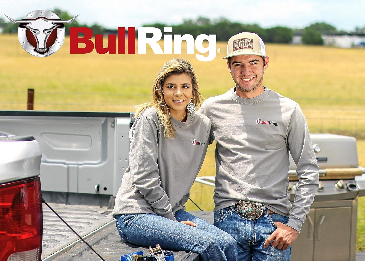 Bull Ring Classic Raised Fit Retractable Tie Down Anchors for '98-14 Ford F150, 98-16 Ford Super Duty, 88-13 Chevrolet Silverado and GMC Sierra, 95-08 Dodge RAM (2 Pairs)
