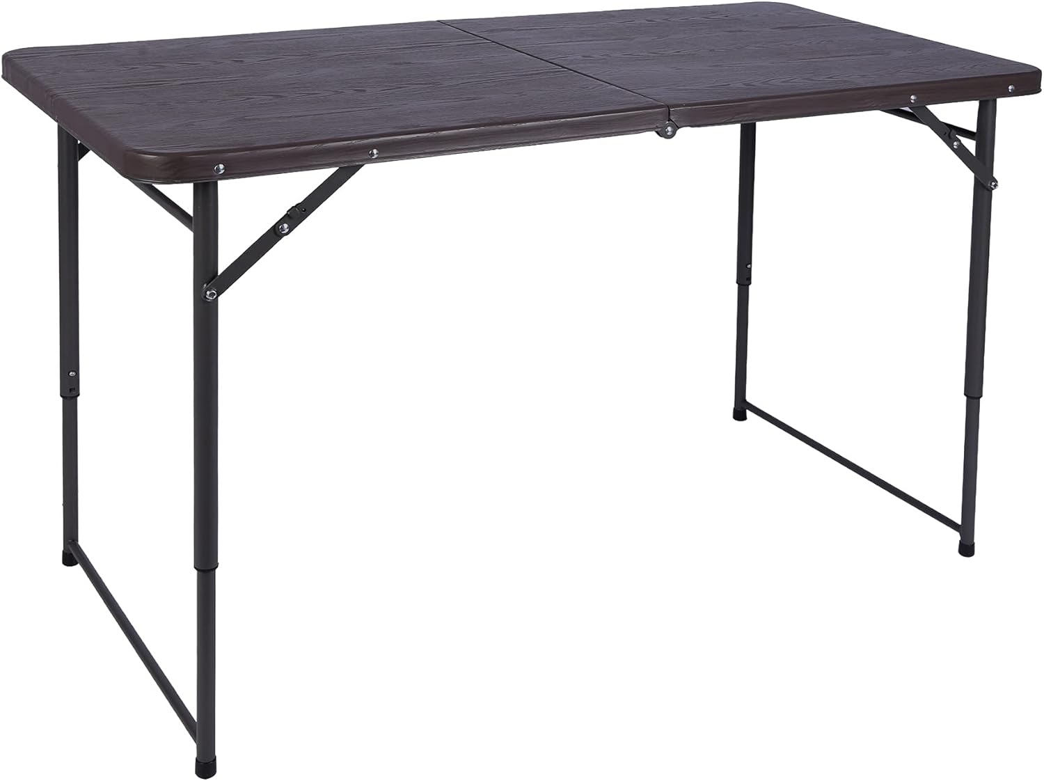 REDCAMP 32 Folding Card Table Square, Lightweight Portable Fold in Half Small Card Table for Adults Outside Outdoor Indoor Use, White 32