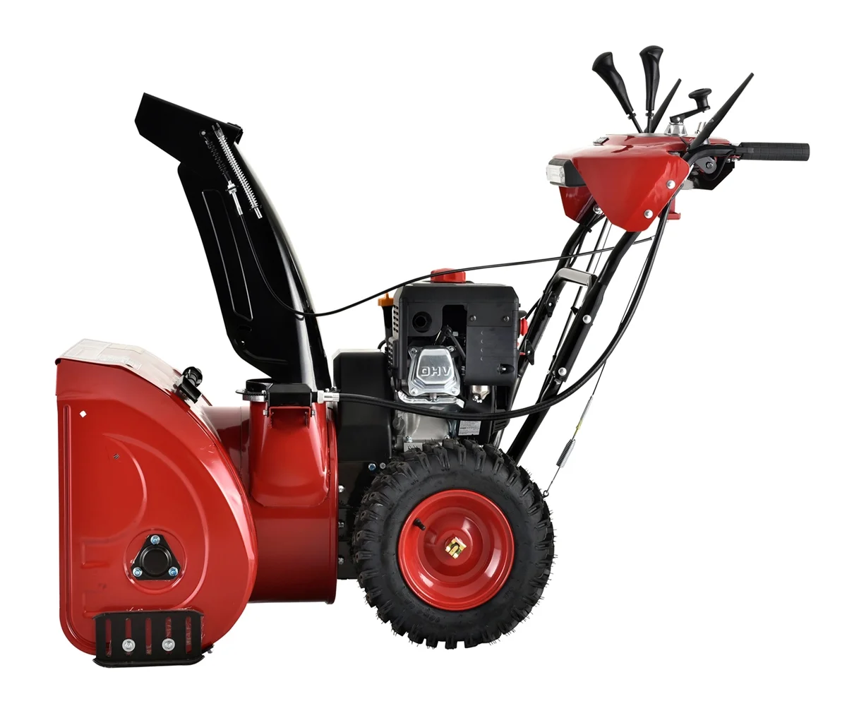 AmicoPower 28 inch Two-Stage Electric Start Gas Snow Blower