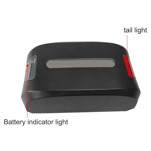 E-Bike Battery 24V 10AH 13AH Seat Post Battery 36V 8AH 10AH Lithium Battery Pack 48V 7.8AH Replacement Battery for 0-400W Motor with Charger