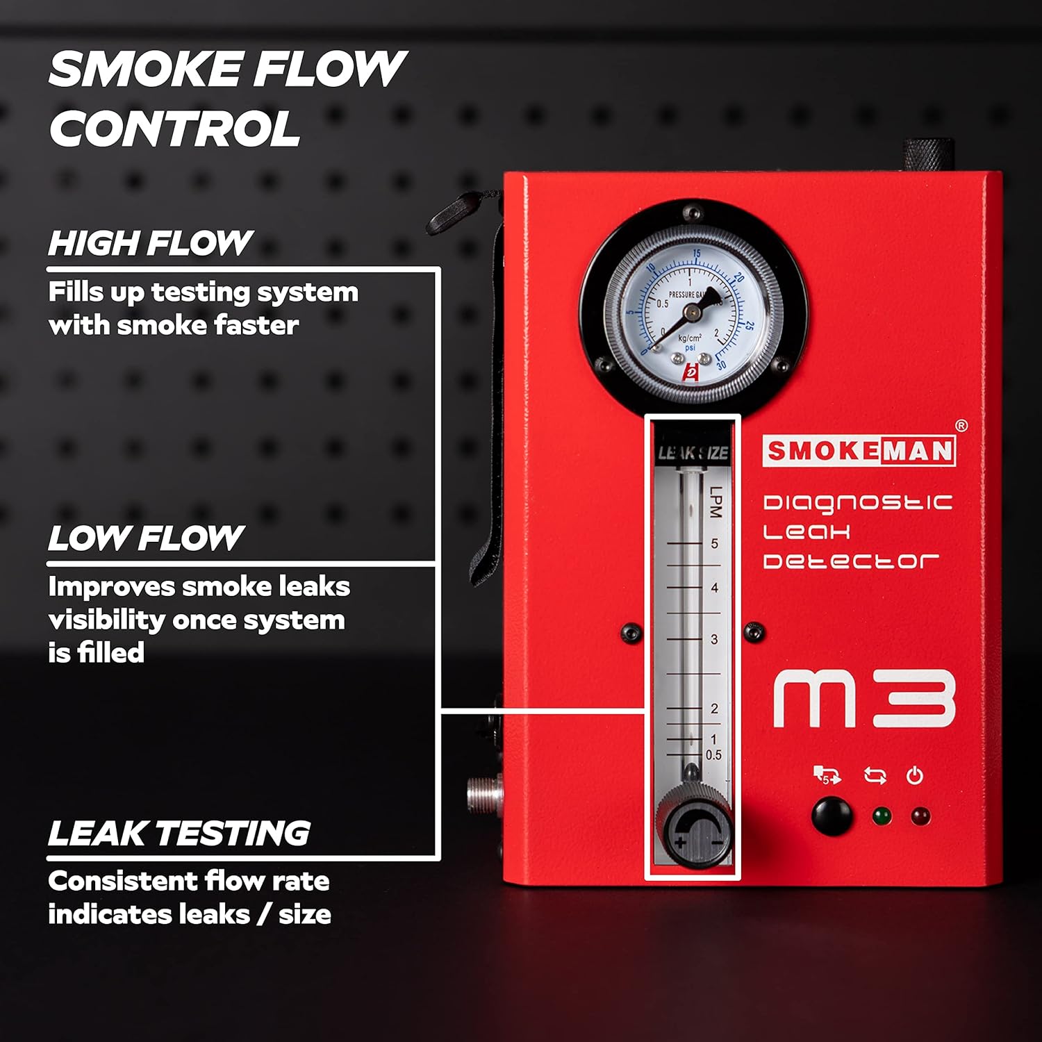 Automotive EVAP Smoke Machine Diagnostic Vacuum Leak Detection Tester