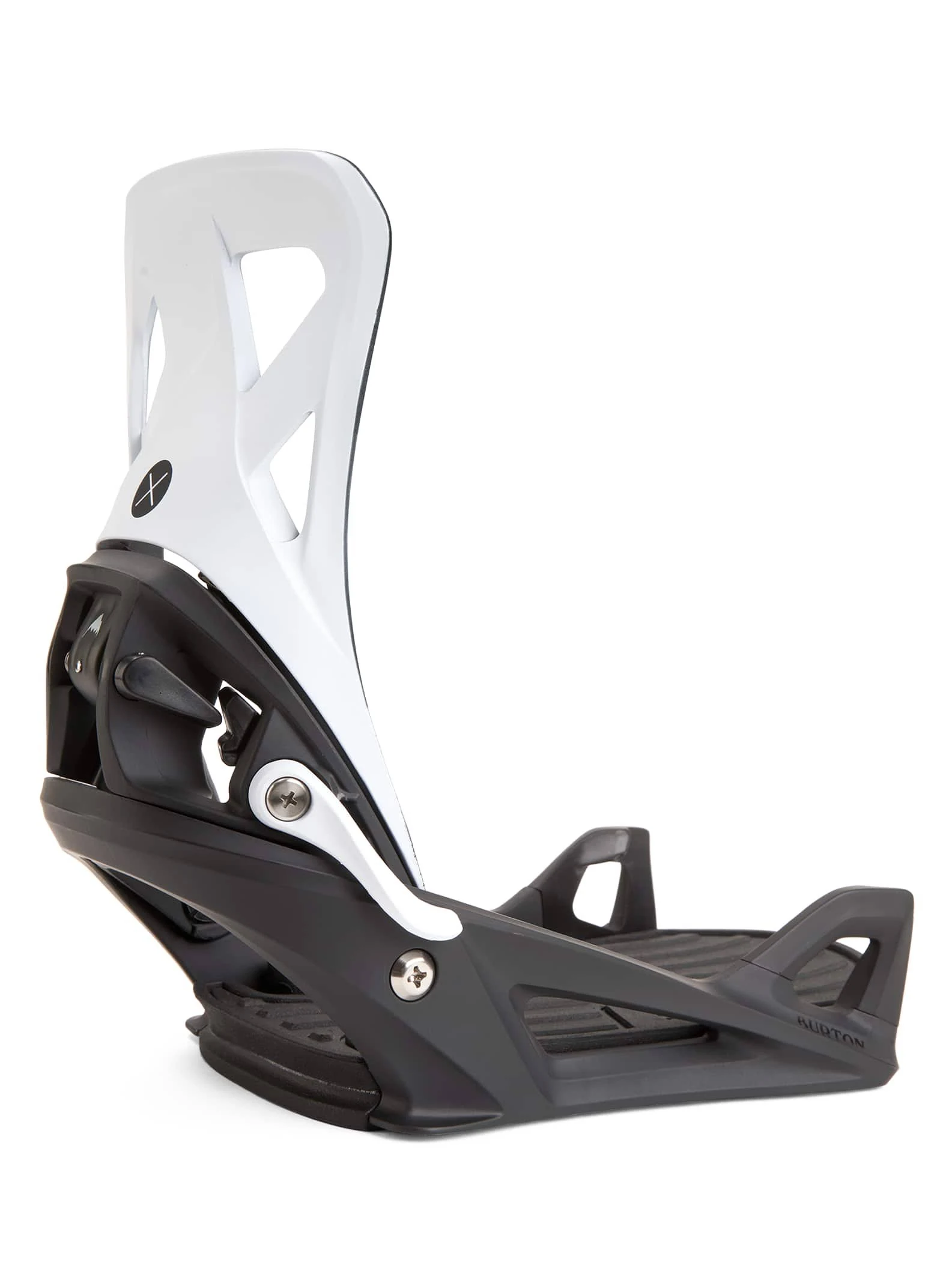 Burton Men&s Step on x Snowboard Binding, Black, S