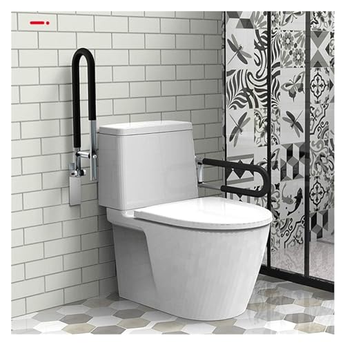 Grab Bar Grab Bars Handle Safety Support Hand Rails, Bathroom Handrail Wall Mount Handrail Barrier-Free Elderly Toilet Safety Handle Handicapped Restroo (Color : Dolphin Waves, Siz
