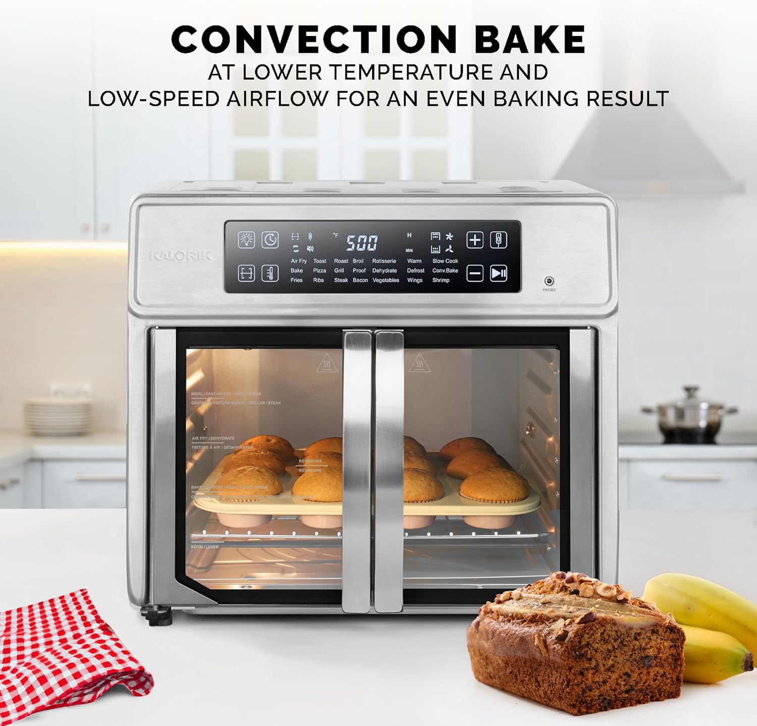 Kalorik MAXX® Advance 26-Qt Digital Air Fryer Oven
