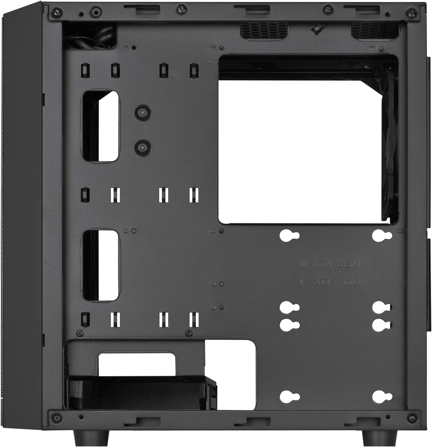 SilverStone Technology Micro-ATX Glass Computer Case PS15B-G