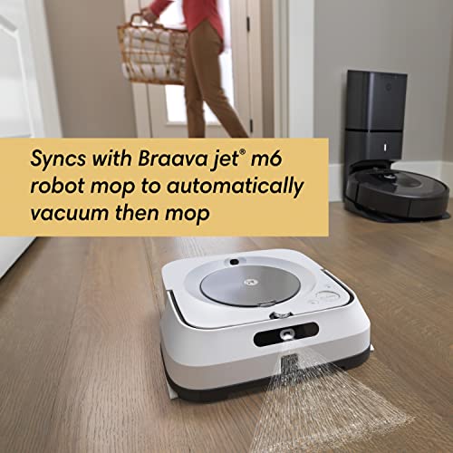 iRobot Roomba i3+ EVO (3550) Self-Emptying Robot Vacuum – Now Clean by Room with Smart Mapping, Empties Itself for Up to 60 Days, Works with Alexa, Ideal for Pet Hair, Carpets​, Roomba i3+