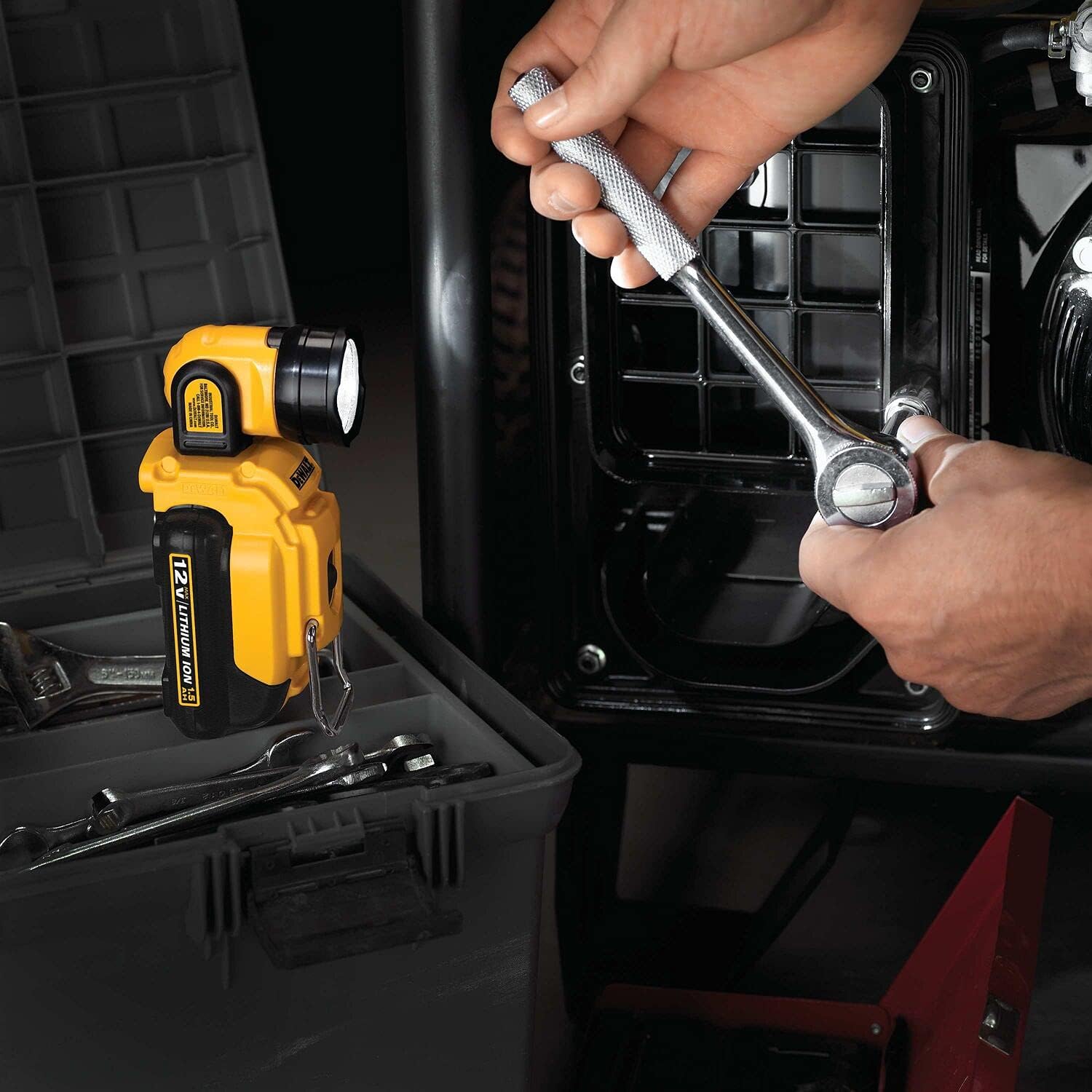 DEWALT 12V MAX LED Work Light, Hand Held (DCL510) , Yellow Pack of 2