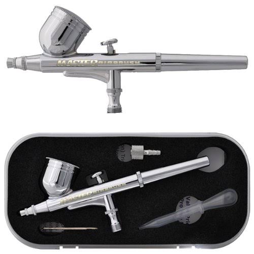 Master Airbrush Multi-Purpose Professional Airbrushing System with 3 Airbrushes