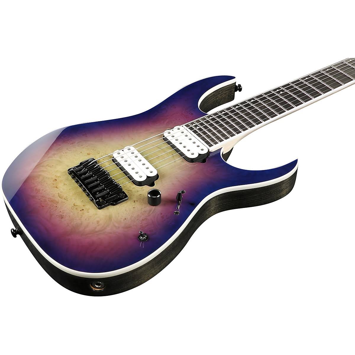 Ibanez RG Iron Label 7 String Electric Guitar - Northern Lights Burst