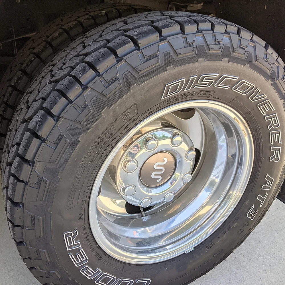 Set of 4 (FOUR) Cooper Discoverer AT3 LT 265/70R17 121/118S E 10 Ply A/T All Terrain Tires Fits: 2014-18 Chevrolet Silverado 1500 WT, 2010-21 GMC Sierra 1500 SLE
